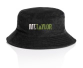 Cord Bucket Hat Black 